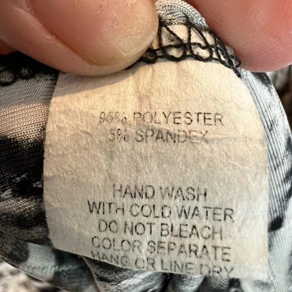 🦓 Amana Zebra Print Tunic – Women’s 3X 🖤🤍 - Picture 7 of 8